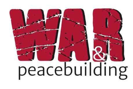 War and Peacebuilding logo